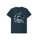 Denim Blue Space Man Tee