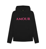 Black Amour Relaxed Hoody