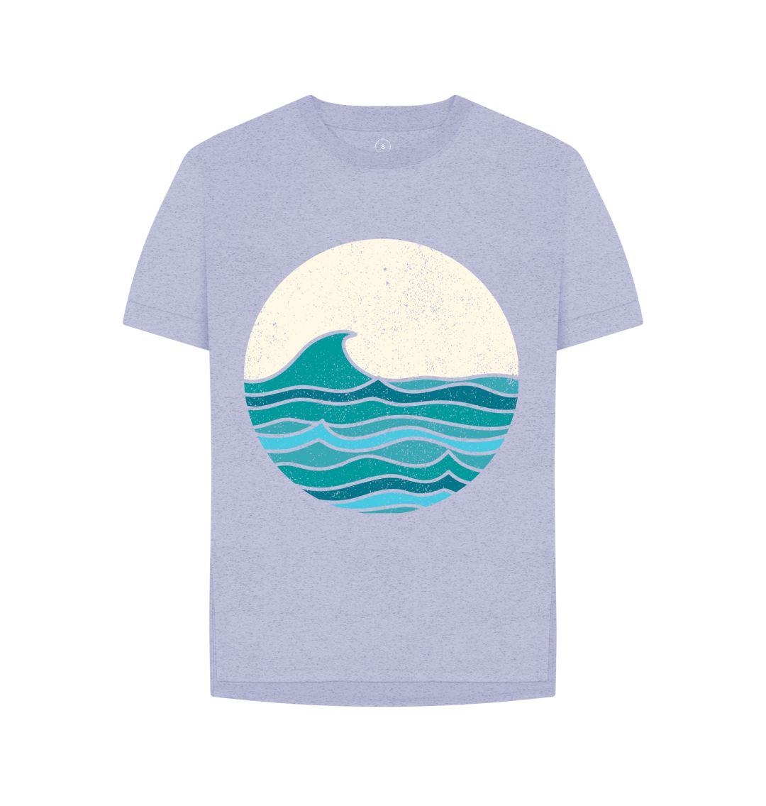 Lavender Remill Relaxed Ocean Tee