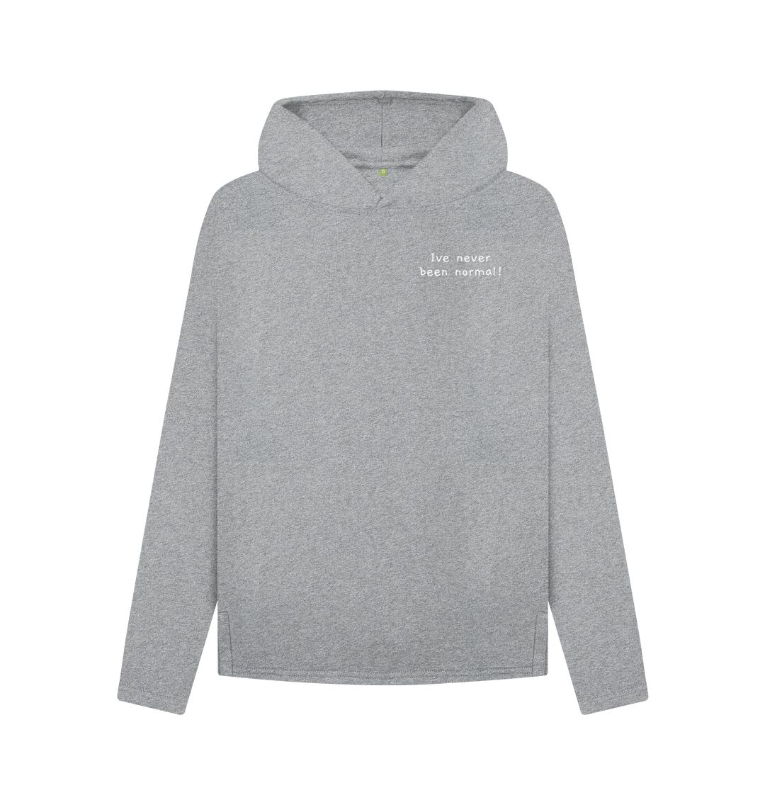 Athletic Grey I\u2019ve never been normal Hoody