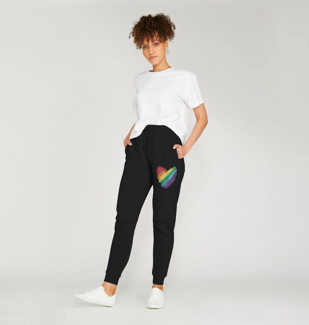 Rainbow Heart Joggers