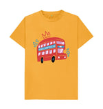 Mustard Men's King's Bus Tee