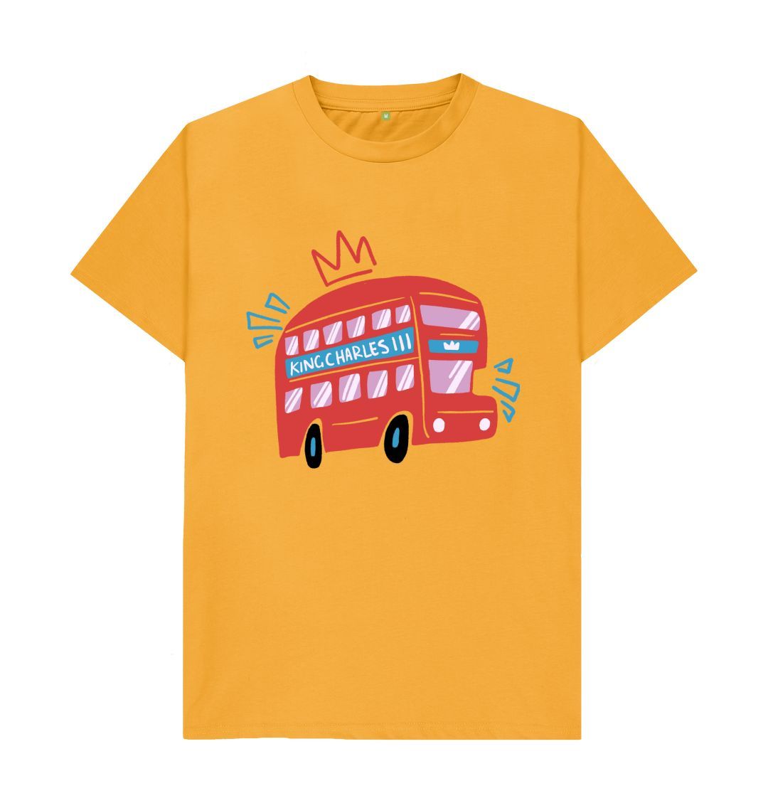 Mustard Men's King's Bus Tee