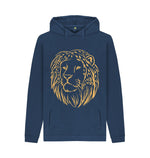 Navy King Of The Jungle Hoody