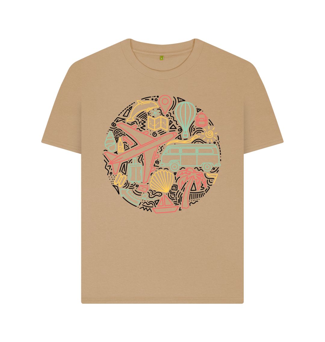 Sand Holiday Travel Tee