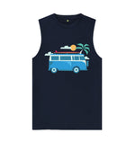 Navy Blue Camp and Surf Vest