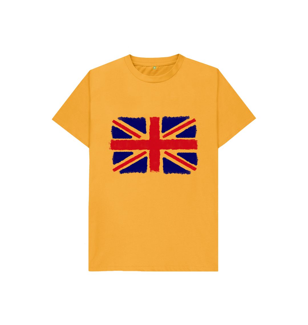 Mustard Kids England's Flag Tee