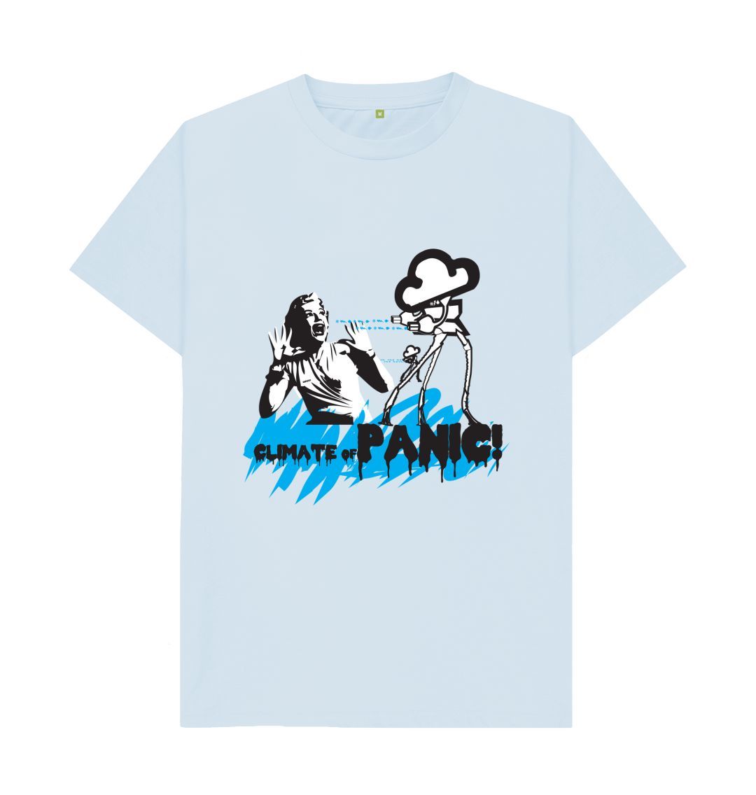 Sky Blue Climate Of Panic Tee