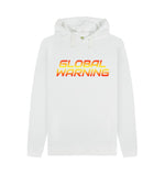 White Global Warning Hoody