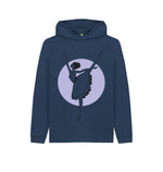 Navy Blue Ballerina Hoody