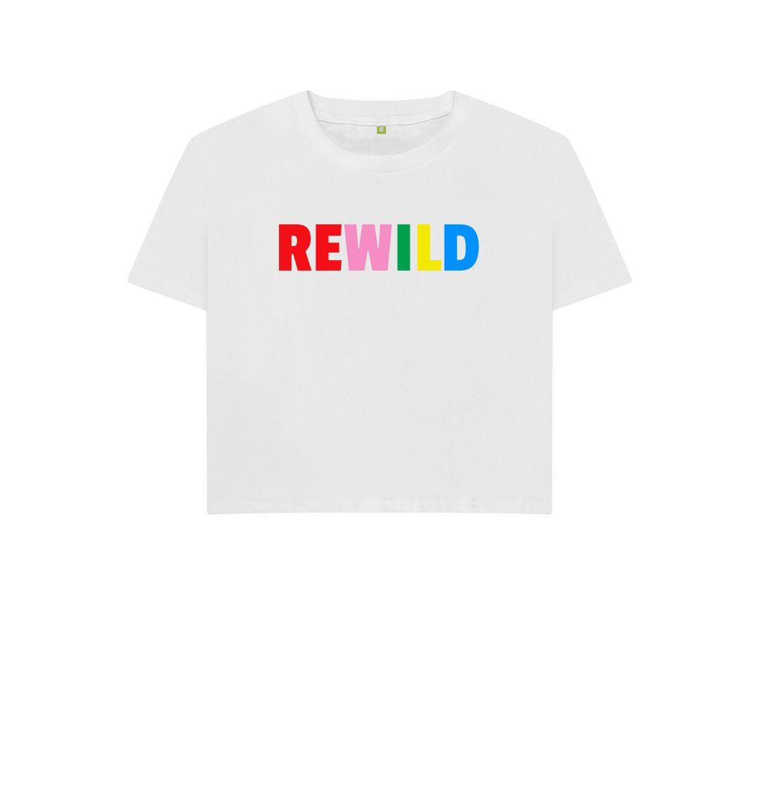 White Rewild Tee