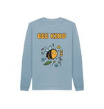 Stone Blue Bee Kind Jumper