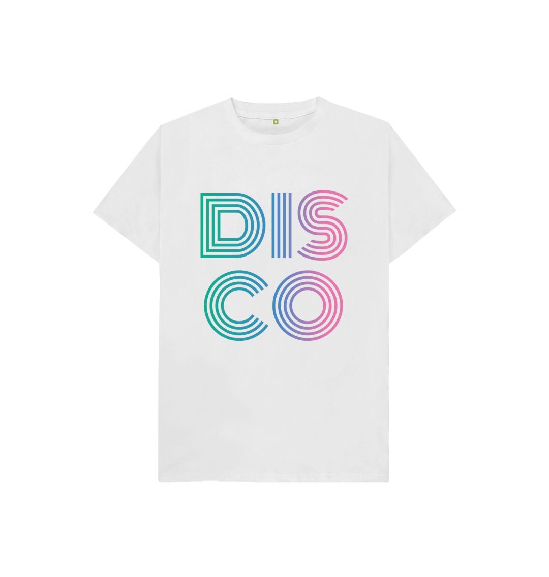 White Disco Tee