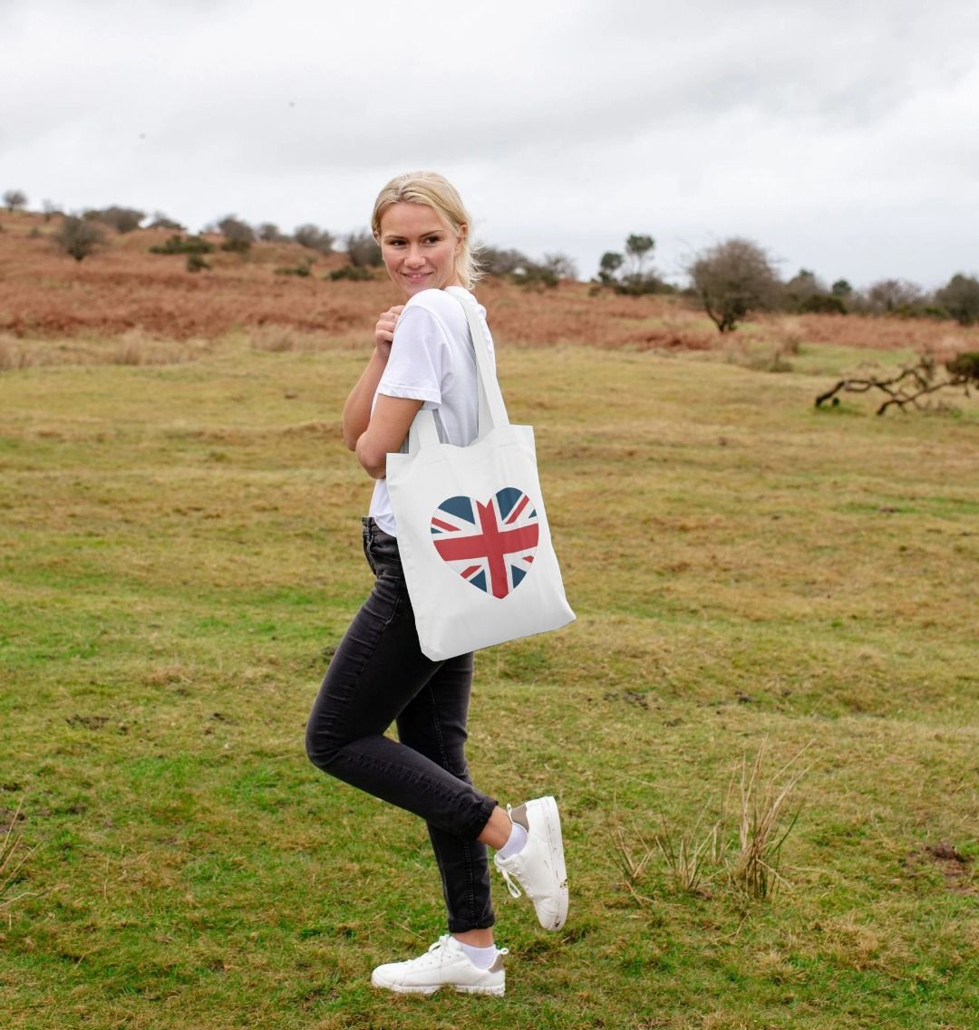 England Heart Tote