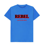 Bright Blue Rebel And Raise Hell Tee