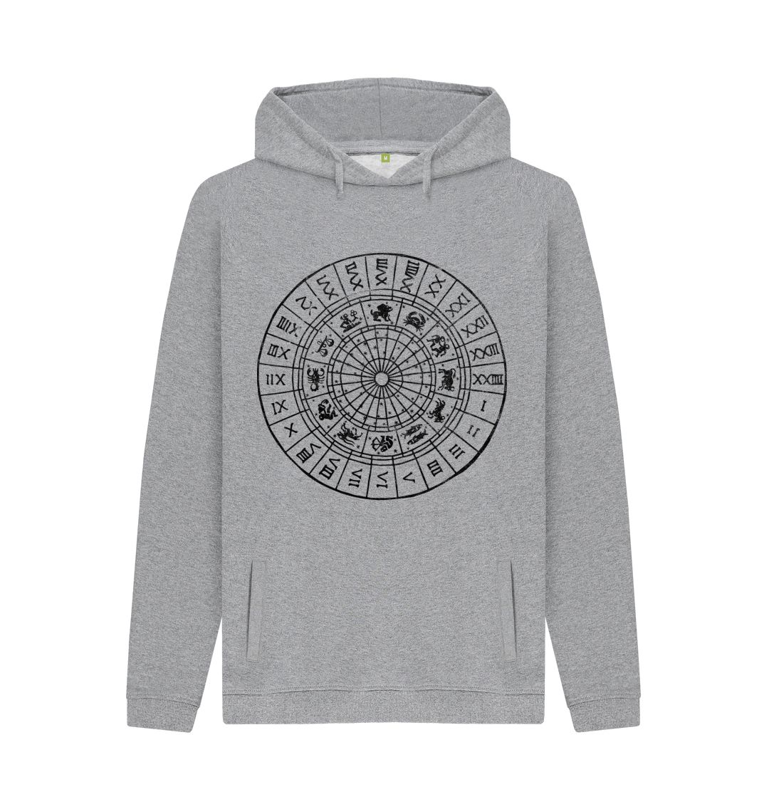 Light Heather Roman Numerals Hoody