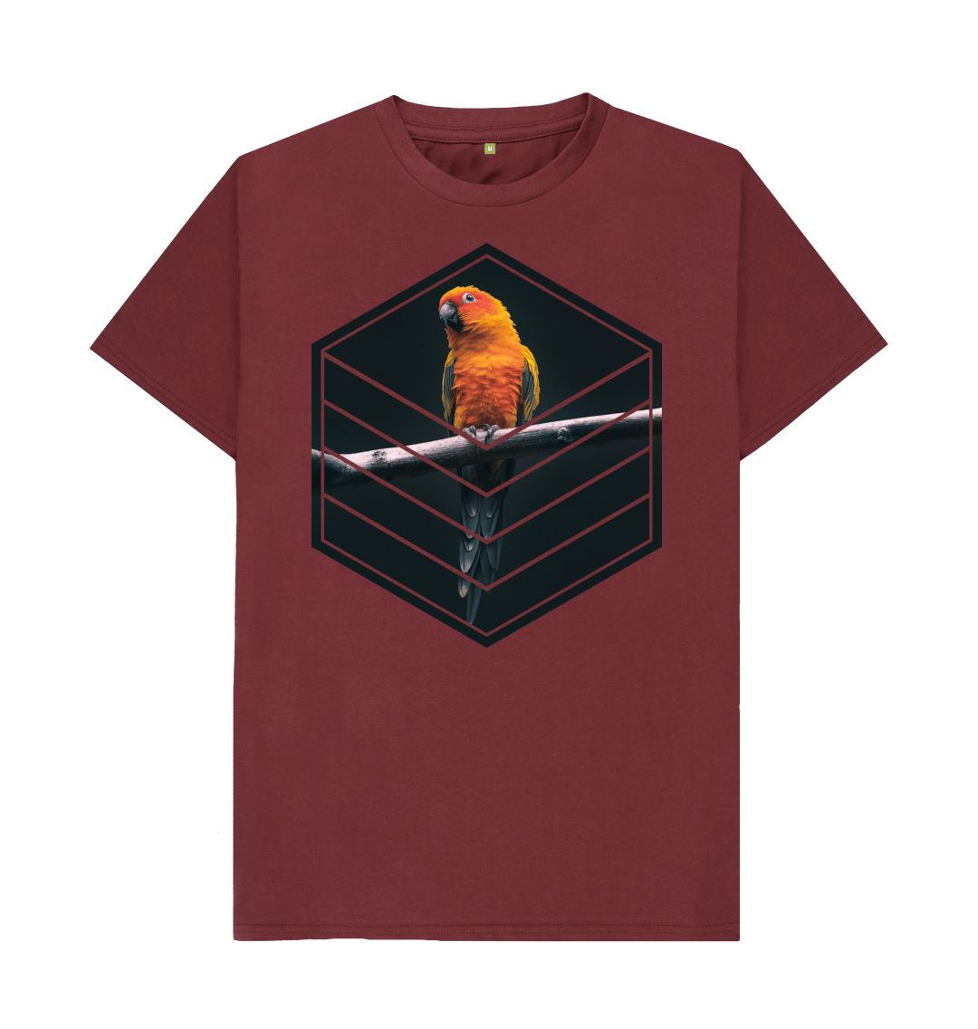 Red Wine Parrot Tee