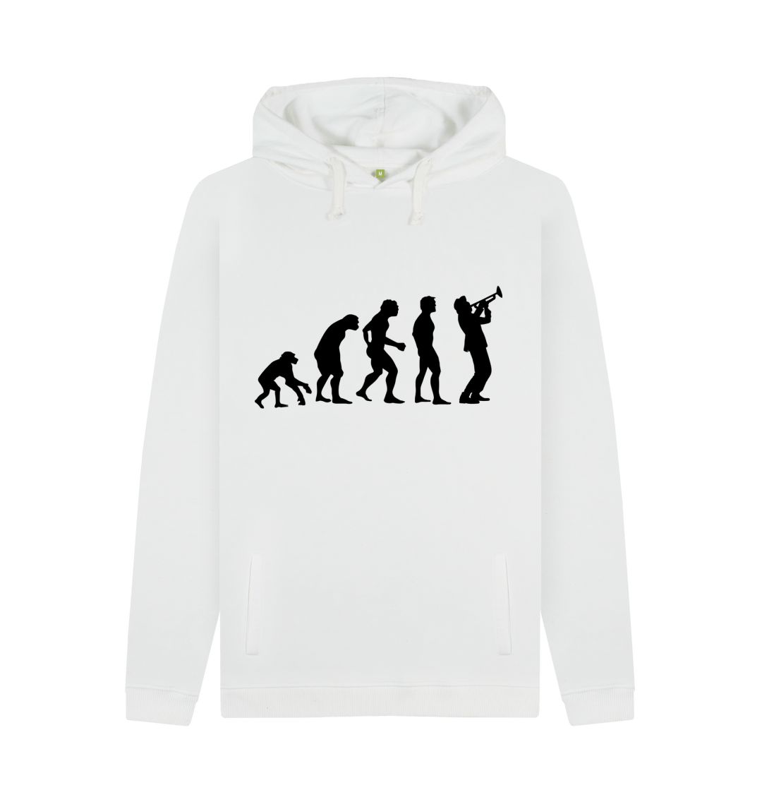 White Evolution Hoody