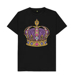 Black Men's King's Crown Tee