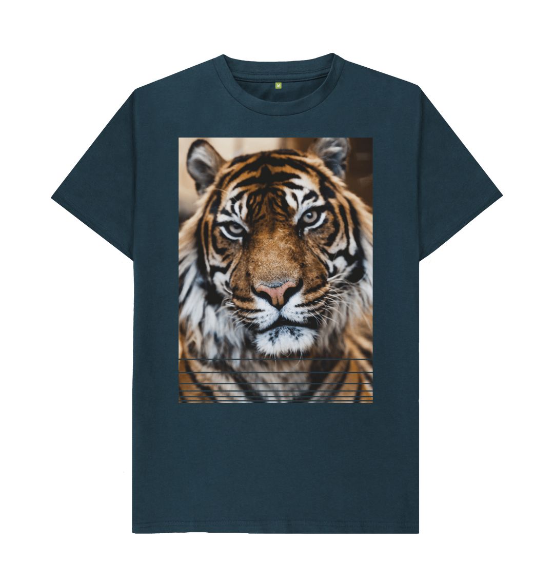 Denim Blue Tiger Tee