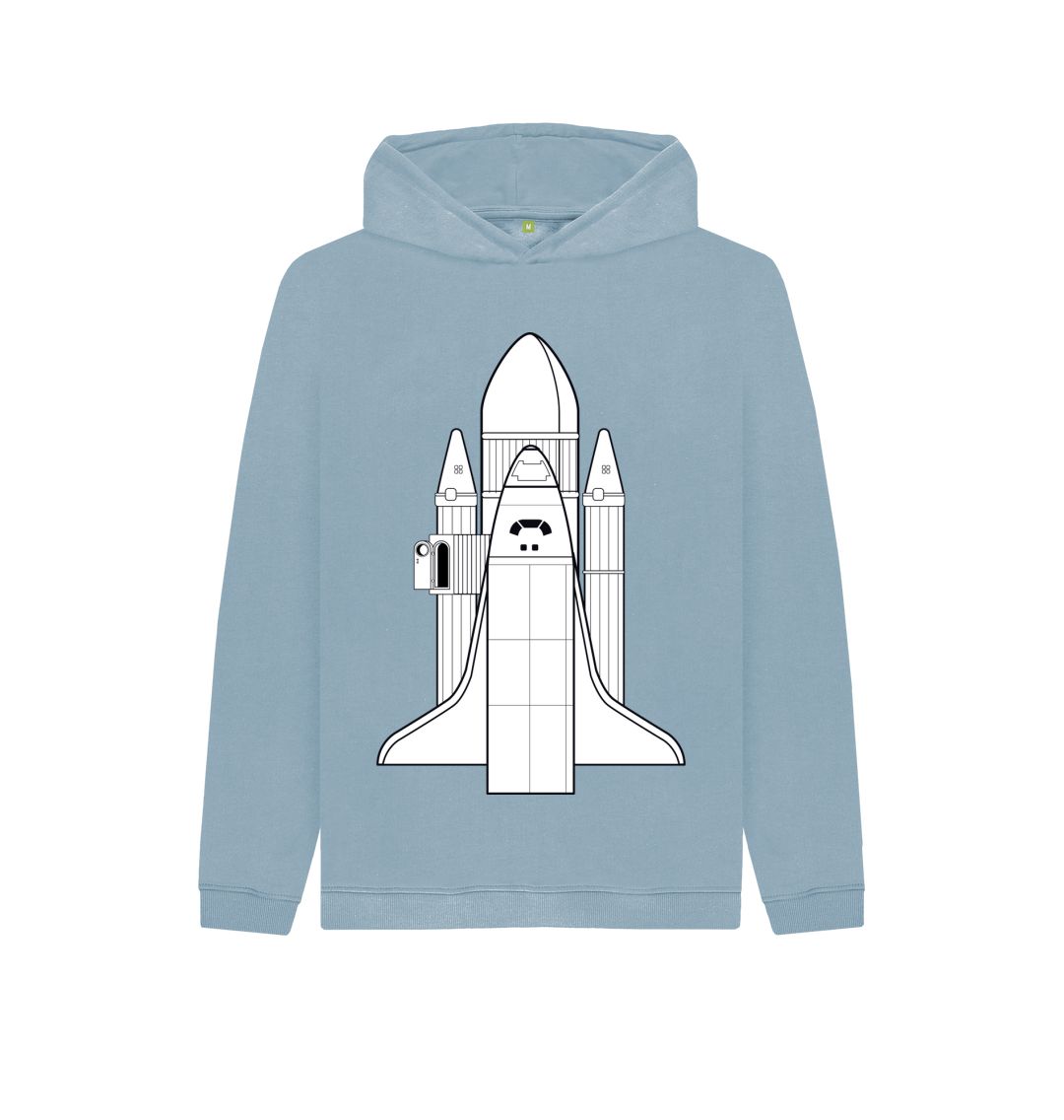 Stone Blue Rocket Hoody