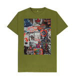 Moss Green Disobey Tee