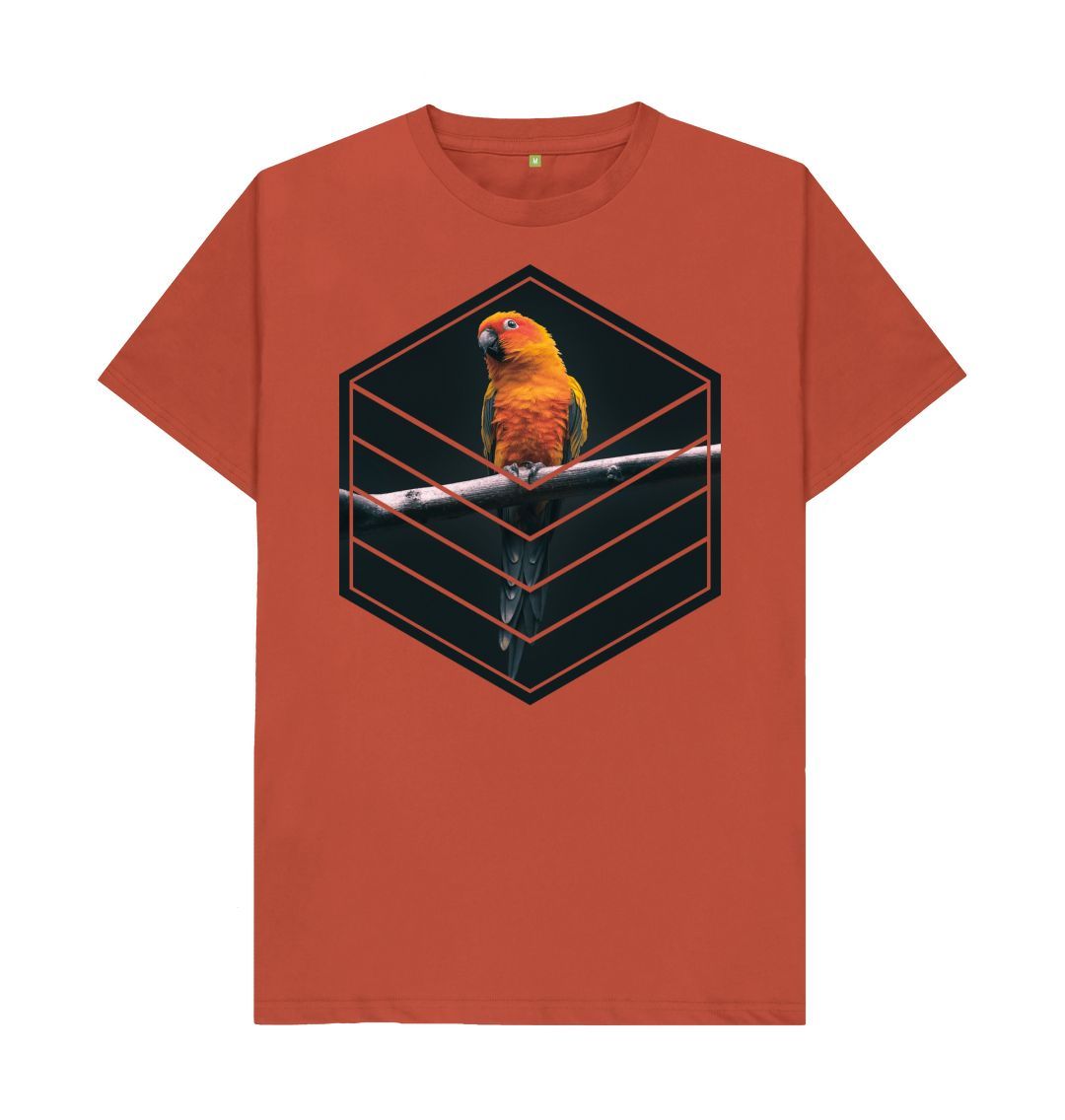 Rust Parrot Tee