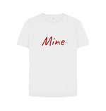 White Valentine's Mine Tee