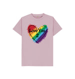 Mauve Love You 2 Kids Tee