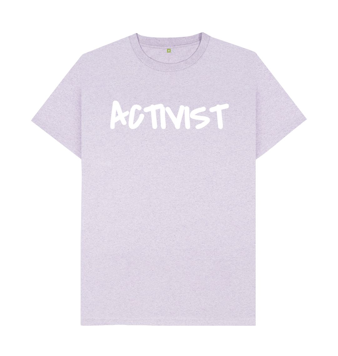 Light Purple Activist Tee