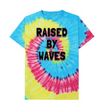 Tie Dye Tie Dye Raised By Waves Tee