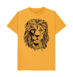 Mustard Fierce Lion Tee