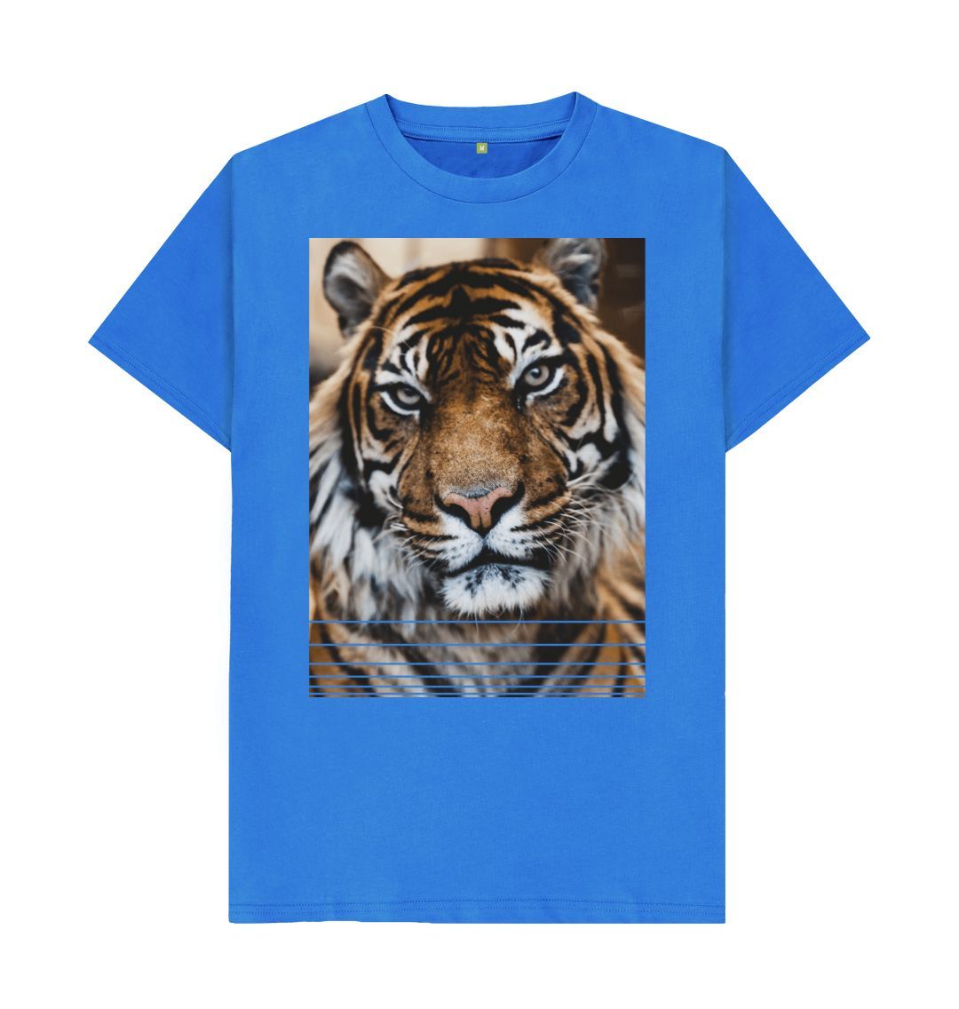 Bright Blue Tiger Tee