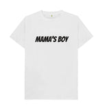 White Mama's Boy Men's Tee