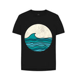 Black Remill Relaxed Ocean Tee