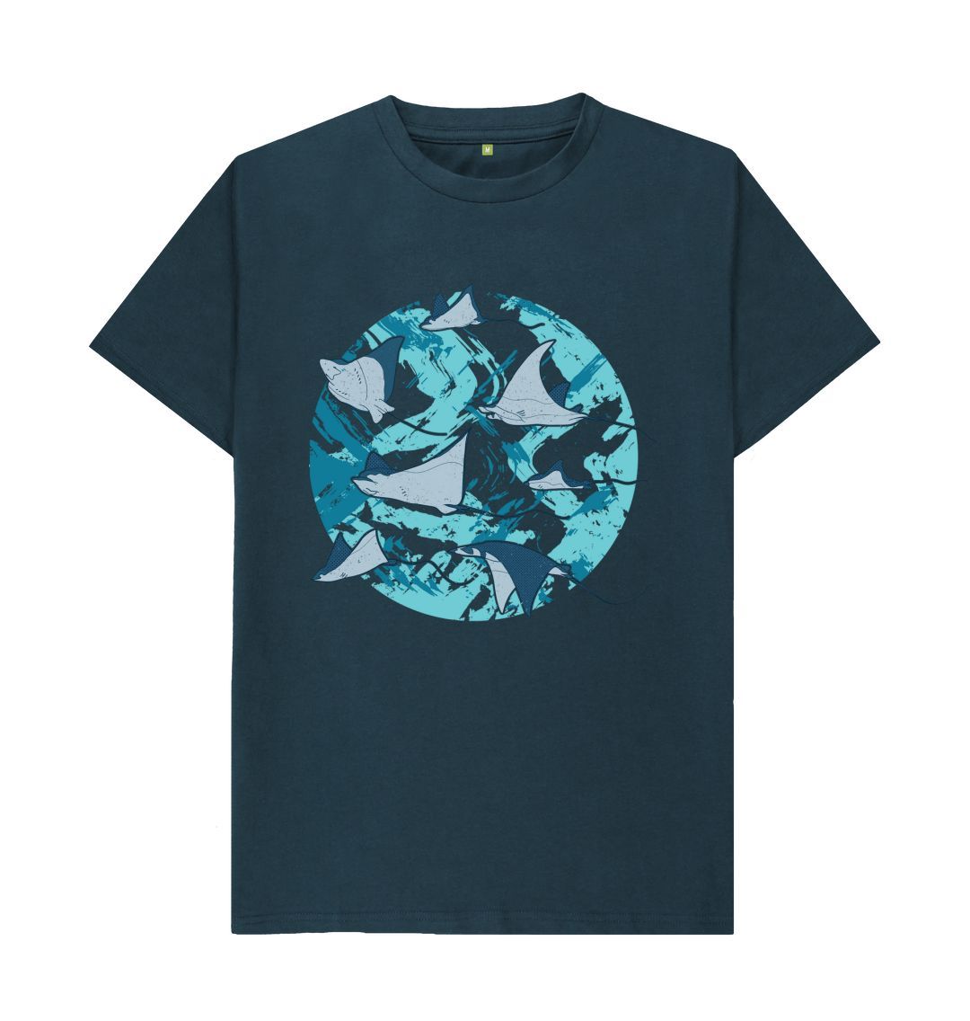 Denim Blue Stingray Tee