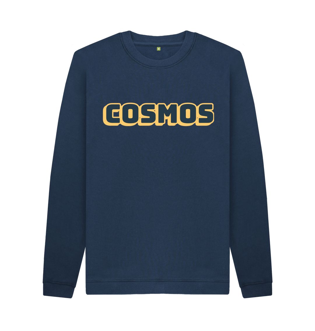 Navy Blue Cosmos  Sweater