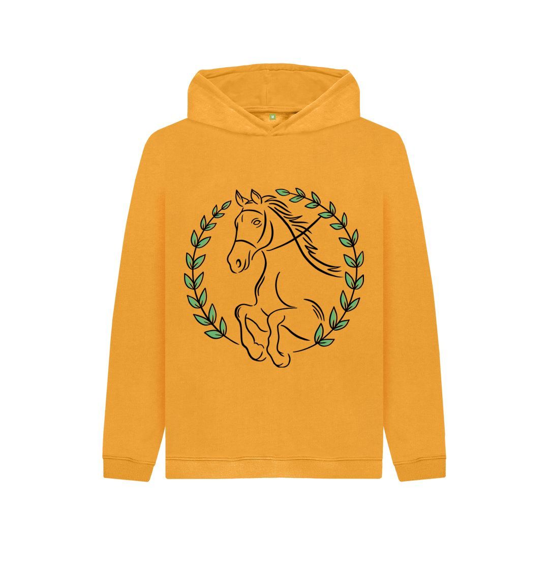 Mustard Horse Hoody