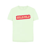 Pastel Green Women's Mama Tee