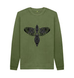 Khaki Eagle Fly Sweater