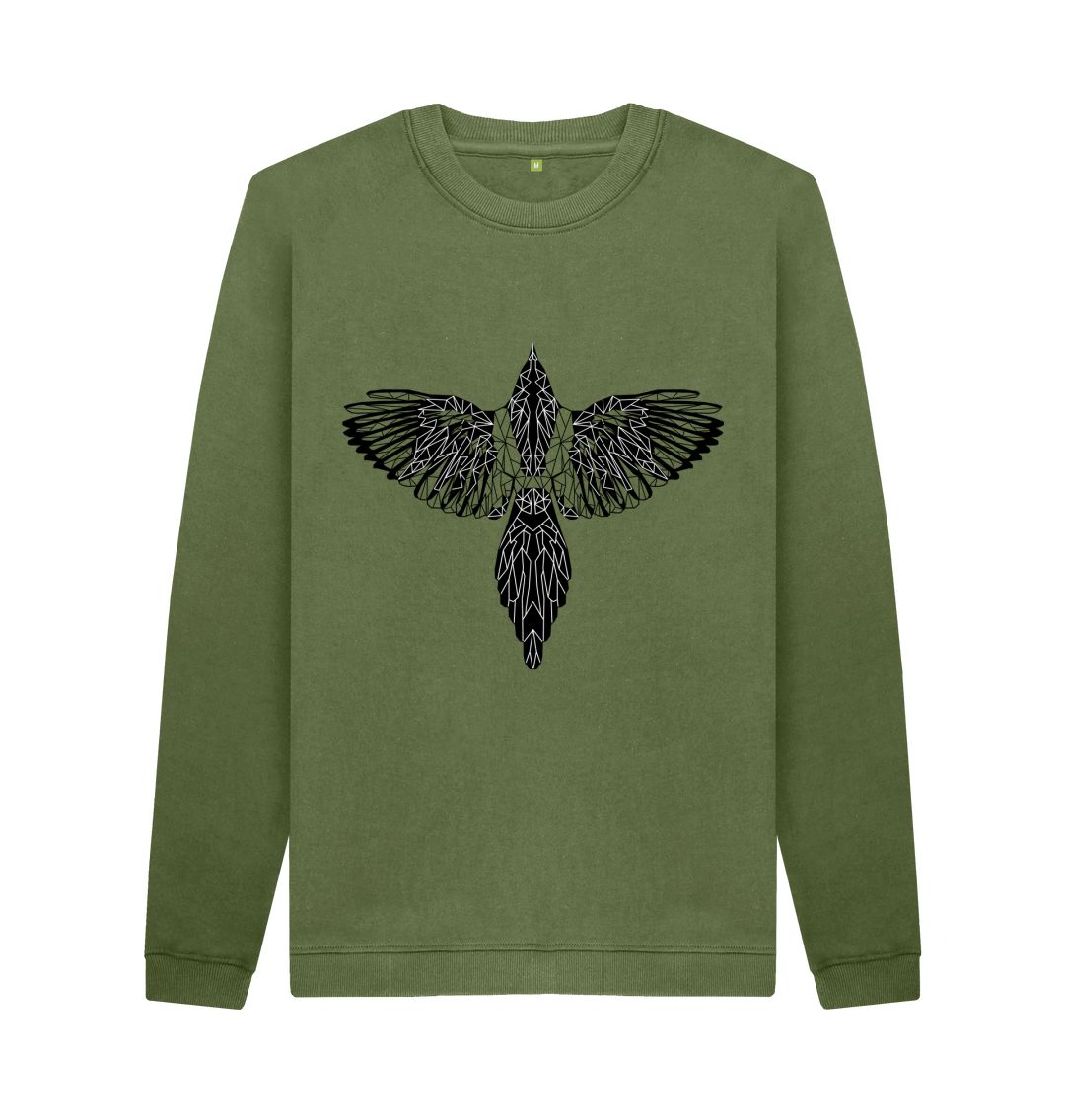 Khaki Eagle Fly Sweater