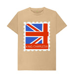 Sand Men's King Charle's the 3rd's Stamp Tee