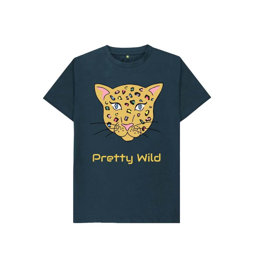 Denim Blue Pretty Wild Tee