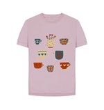 Mauve Women's Relaxed Tea Party Tee