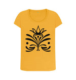 Mustard Lotus Tee