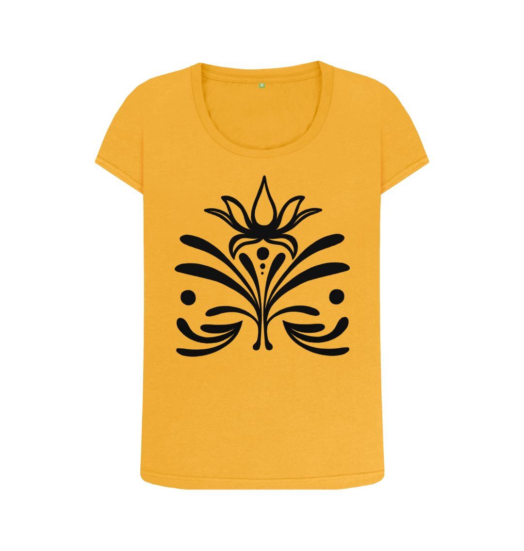 Mustard Lotus Tee