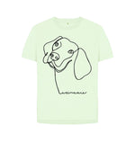 Pastel Green Dog Tee