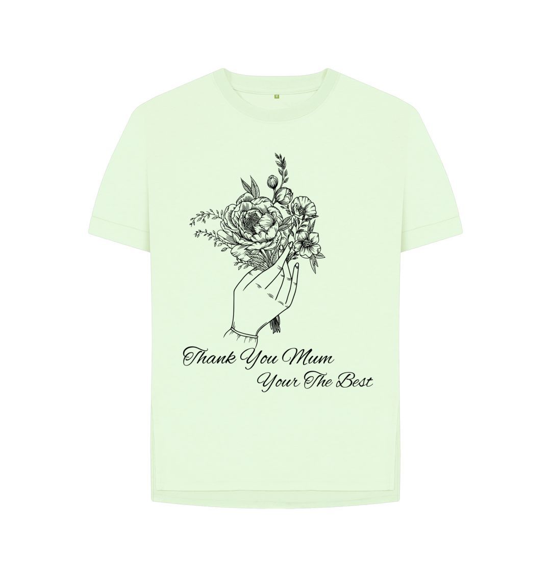 Pastel Green Women's Thank You Tee