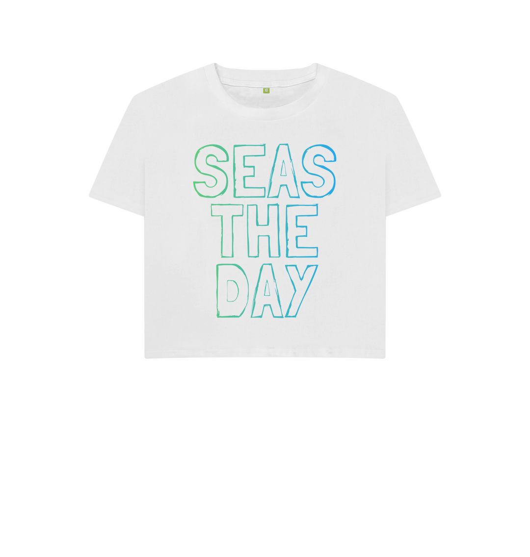 White Seas The Day Tee