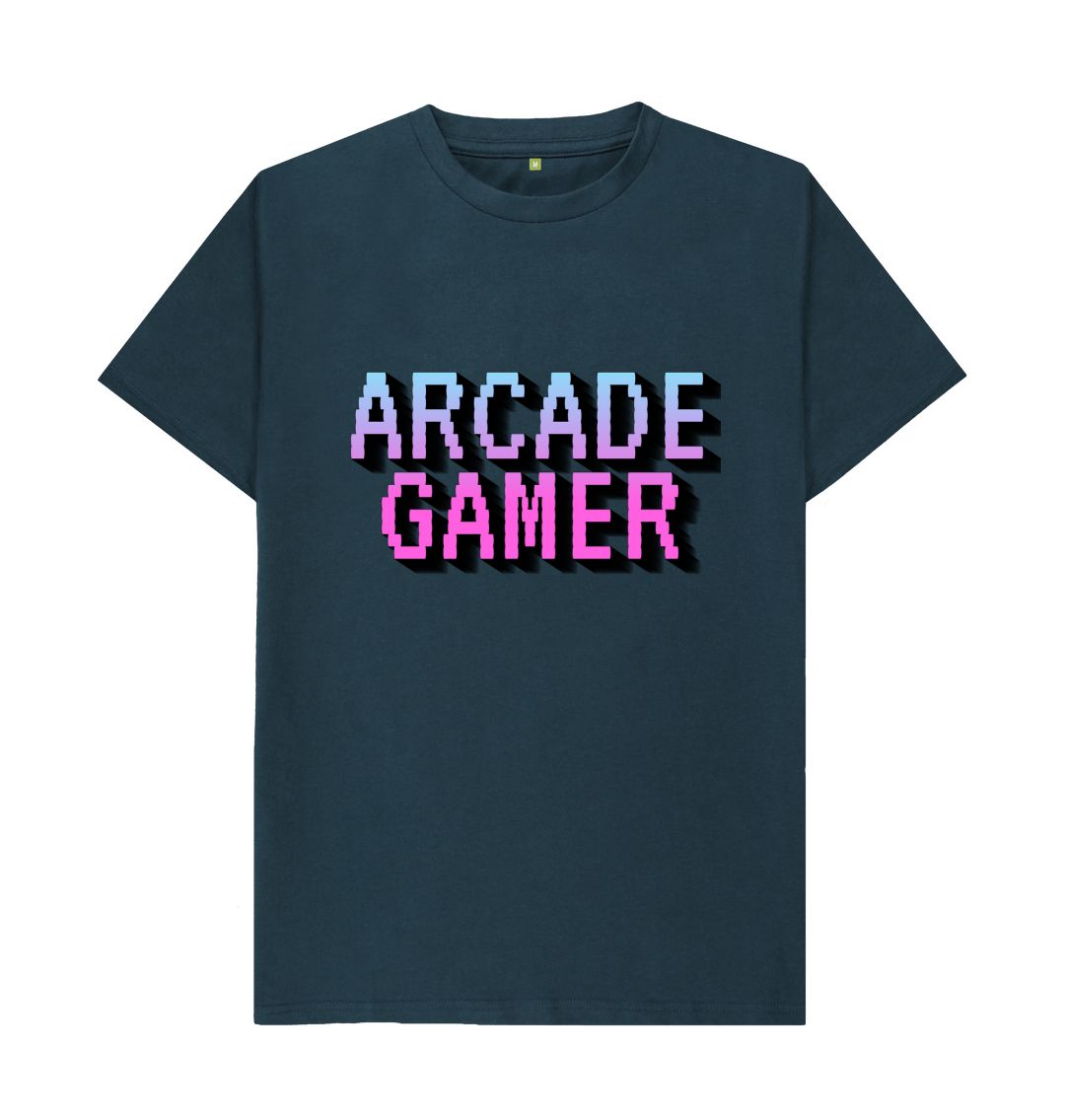 Denim Blue Arcade Gamer Tee